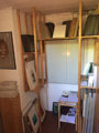 blick in das archiv von udo rödel in seinem haus